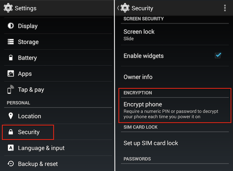 android-encrypt